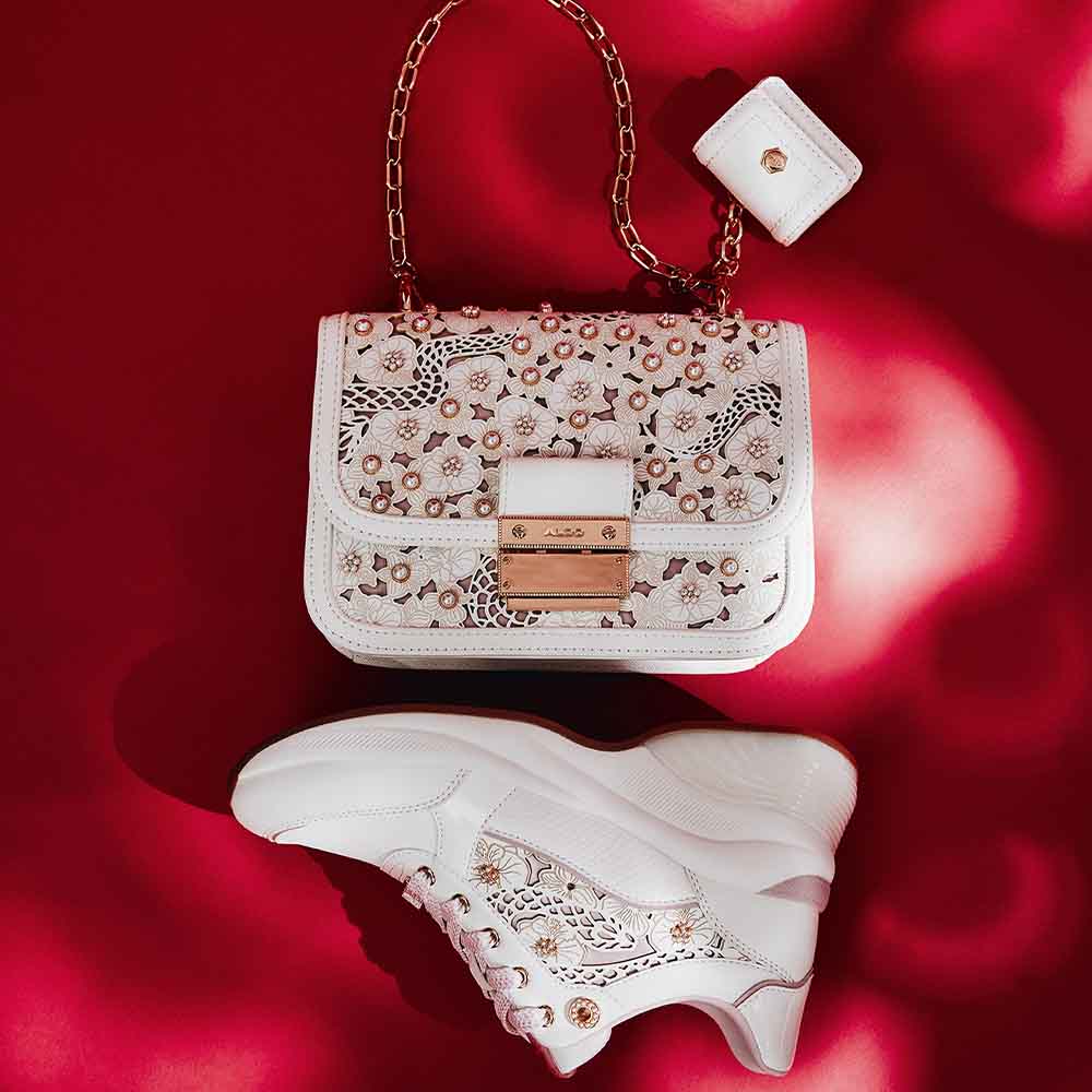 Kaileigh Women's White Cross Body image number 0